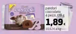 Coop pandori cioccolato 4 pezzi offerta