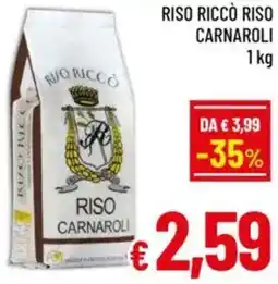 A&O Riso riccò riso carnaroli offerta