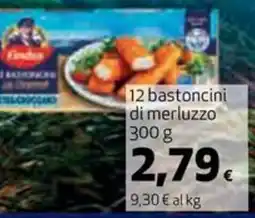 Coop 12 bastoncini di merluzzo offerta