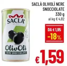 A&O Saclà olivolì nere snocciolate offerta