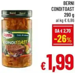 A&O Berni conditoast offerta