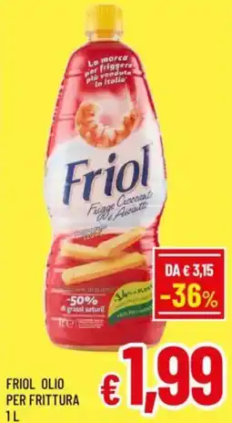A&O Friol olio per frittura offerta