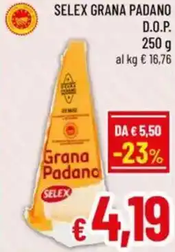 A&O Selex grana padano d.o.p. offerta
