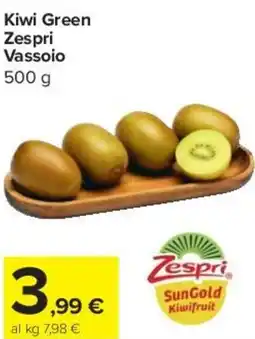 Carrefour Express Kiwi Green Zespri Vassoio offerta