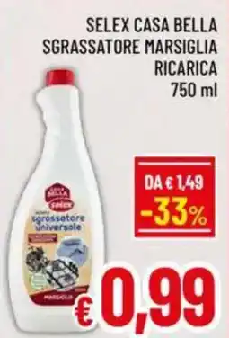 A&O Selex casa bella sgrassatore marsiglia ricarica offerta