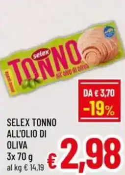 A&O Selex tonno all'olio di oliva offerta