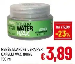 A&O Renée blanche cera per capelli wax moine offerta