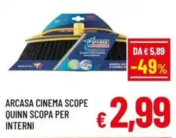 A&O Arcasa cinema scope quinn scopa per interni offerta