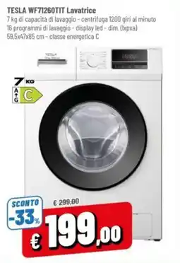 A&O TESLA WF71260TIT Lavatrice offerta