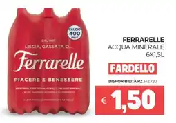 Eté Ferrarelle acqua minerale offerta