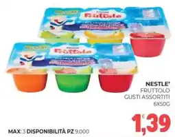 Eté Nestle' fruttolo gusti assortiti offerta