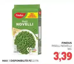 Eté Findus piselli novelli offerta