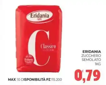 Eté Eridania zucchero semolato offerta