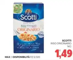 Eté Scotti riso originario offerta