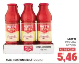 Eté Mutti passata pomodoro offerta