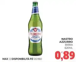 Eté Nastro azzurro birra offerta