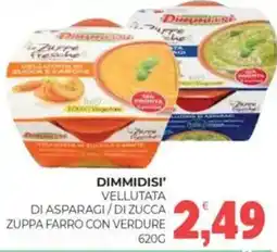 Eté Dimmidisi' di asparagi/di zucca zuppa farro con verdure offerta