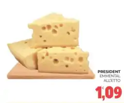 Eté President emmental all'etto offerta