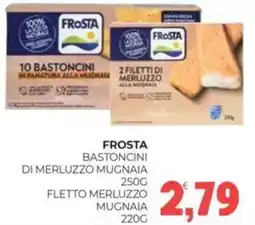 Eté Frosta bastoncini di merluzzo mugnaia-fletto merluzzo mugnaia offerta