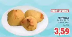 Eté Frittelle di polpa di granchio offerta