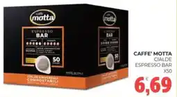 Eté Caffe' motta cialde espresso bar X50 offerta