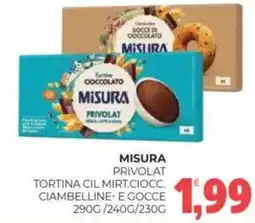 Eté Misura privolat tortina cil mirt.ciocc. ciambelline- e gocce offerta