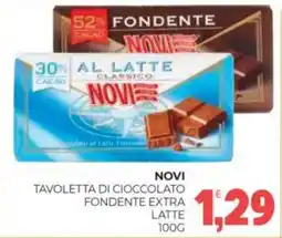 Eté Novi tavoletta di cioccolato fondente extra latte offerta