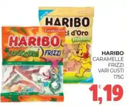 Eté Haribo caramelle frizzi vari gusti offerta