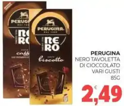 Eté Perugina nero tavoletta di cioccolato vari gusti offerta