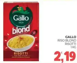 Eté Gallo riso blond risotti offerta