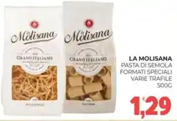 Eté La molisana pasta di semola formati speciali varie trafile offerta