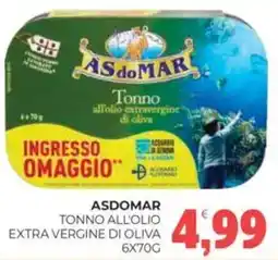 Eté Asdomar tonno all'olio extra vergine di oliva offerta