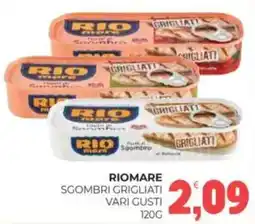 Eté Riomare sgombri grigliati vari gusti offerta
