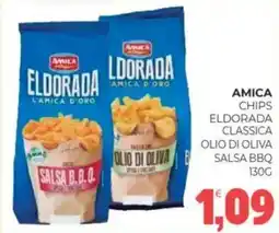 Eté Amica chips eldorada classica olio di oliva salsa BBQ offerta