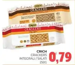Eté Crich crackers integrali/salati offerta