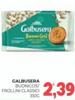 Eté Galbusera buonicosi' frollini classici offerta