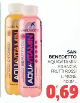 Eté San benedetto aquavitamin arancia frutti rossi limone offerta