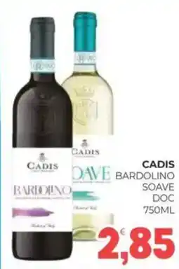 Eté Cadis dave bardolino soave DOC offerta