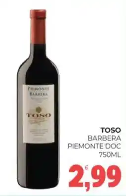 Eté Toso barbera piemonte DOC offerta