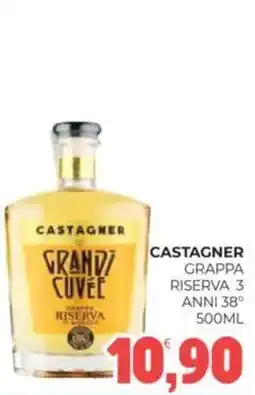 Eté Castagner grappa riserva 3 anni 38° offerta