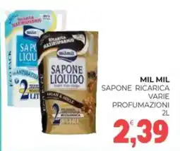 Eté Mil mil sapone ricarica varie profumazioni offerta