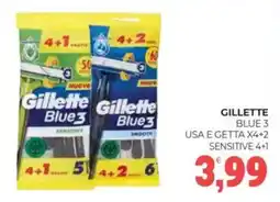 Eté Gillette blue 3 usa e getta-sensitive offerta