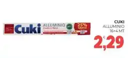 Eté Cuki alluminio 16+4 mt offerta