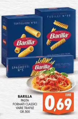 Mazzeo Giocattoli Barilla pasta formati classici varie trafile offerta