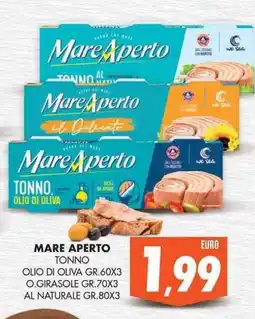Mazzeo Giocattoli Mare aperto tonno olio di oliva-o.girasole-naturale offerta
