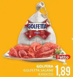 Mazzeo Giocattoli Golfera golfetta salame a fiocco offerta