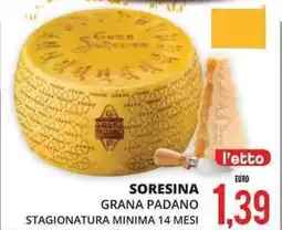 Mazzeo Giocattoli Soresina grana padano stagionatura minima 14 mesi offerta