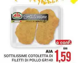 Mazzeo Giocattoli AIA sottilissime cotoletta di filetti di pollo offerta