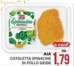 Mazzeo Giocattoli AIA cotoletta spinacine di pollo offerta