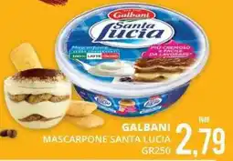 Mazzeo Giocattoli Galbani mascarpone santa lucia offerta